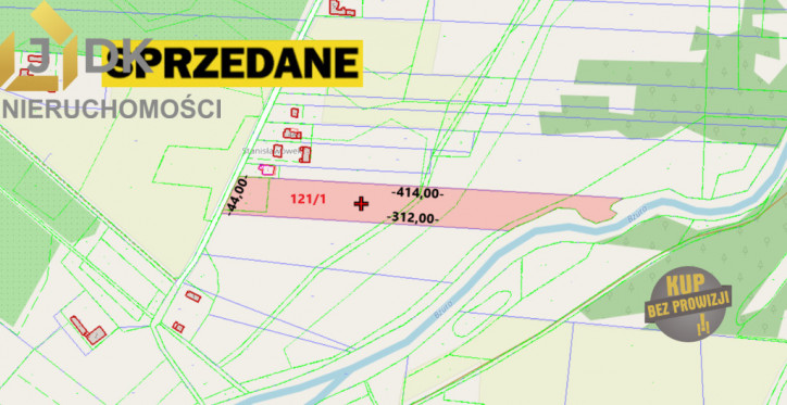 Działka Sprzedaż Nowy Kozłów Pierwszy 1